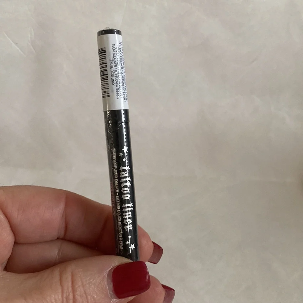 KAT VON D Tattoo Liquid Eyeliner Trooper Black Sealed 0.007oz Purse Travel size